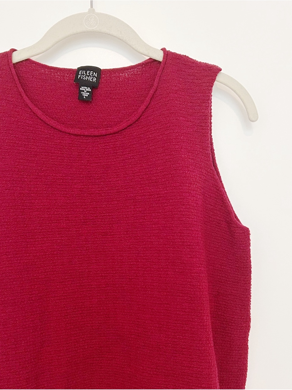 Eileen Fisher Wool Sleeveless Sweater - Picture 3 of 5